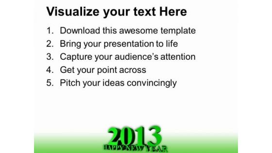 Welcoming New Year Business Concept PowerPoint Templates Ppt Backgrounds For Slides 1212