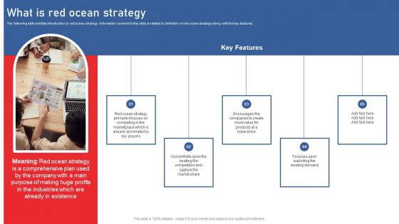 What Is Red Ocean Strategy Using Red Ocean Strategies Topics Pdf