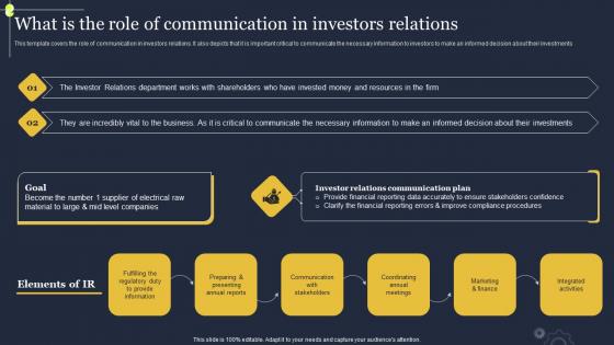 What Is The Role Of Communication In Investors Critical Incident Communication Download Pdf
