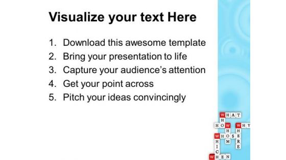 What Who PowerPoint Templates And PowerPoint Themes 1012