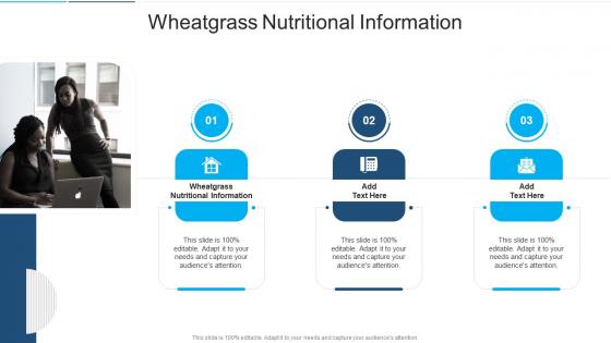 Wheatgrass Nutritional Information In Powerpoint And Google Slides Cpb