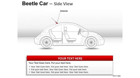 Wheel Red Beetle Car PowerPoint Slides And Ppt Diagram Templates