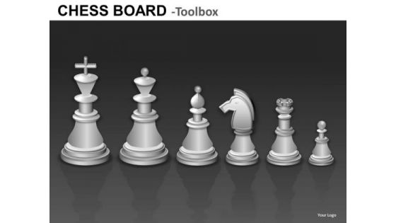 White Chess Pieces Graphics