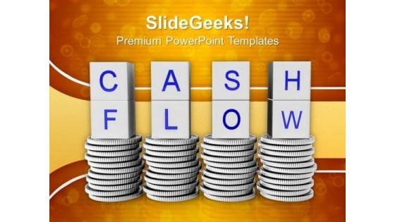 White Dice Profit And Loss Dollar Money PowerPoint Templates And PowerPoint Themes 1112