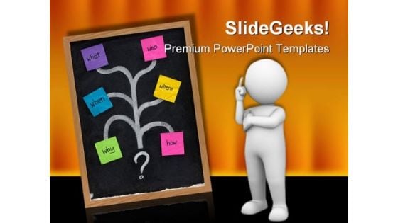 Who When Where Why Background PowerPoint Templates And PowerPoint Backgrounds 0211