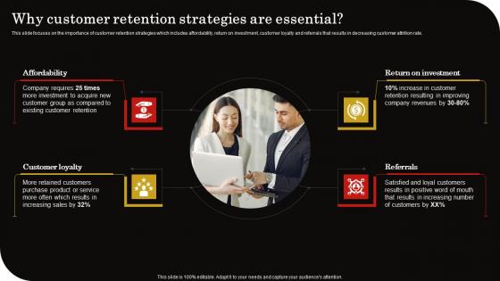 Why Customer Retention Strategies Client Retention Strategy To Reduce Churn Rate Elements Pdf