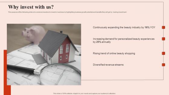 Why Invest With Us Beauty Brands And Retailers Company Fund Raising Information PDF Why Invest With Us Beauty Brands And Retailers Company Fund Raising Information PDF
