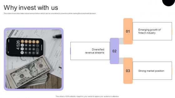 Why Invest With Us Financial Consulting Platform Fundraising Pitch Deck Themes Pdf