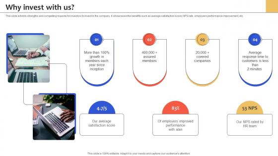 Why Invest With Us Health Insurance Services Management Platform Pitch Deck Why Invest With Us Health Insurance Services Management Platform Pitch Deck