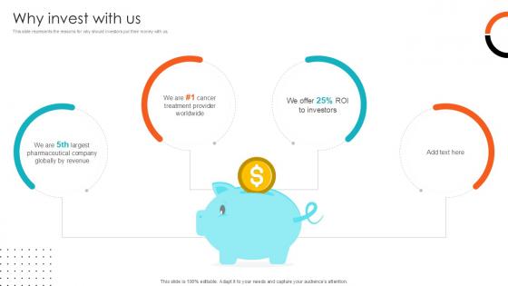 Why Invest With Us Health Sciences Company Investor Funding Ppt Sample
