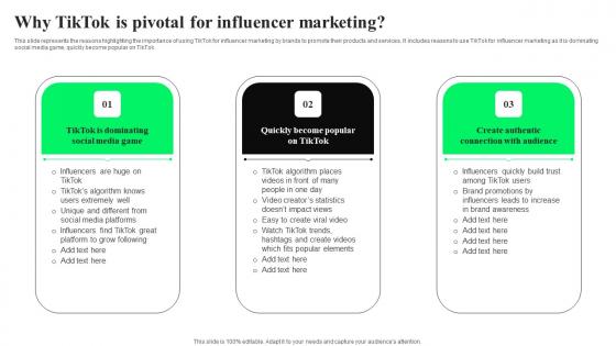 Why TikTok Pivotal For Influencer TikTok Advertising Strategies To Provide Effective Background Pdf