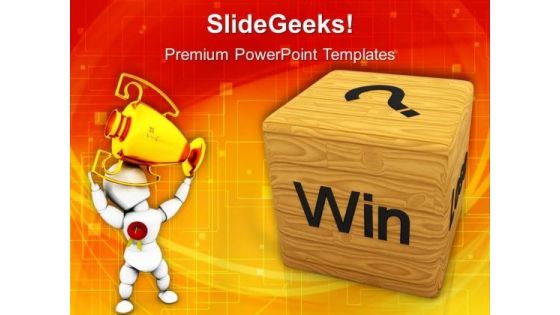 Win And Lose Business Competition PowerPoint Templates And PowerPoint Themes 1112