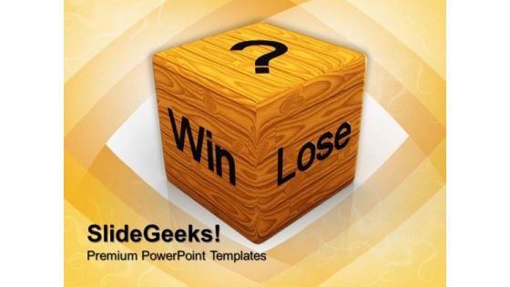 Win And Loss Symbol PowerPoint Templates And PowerPoint Themes 0912