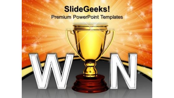 Win Competition PowerPoint Templates And PowerPoint Themes 0912