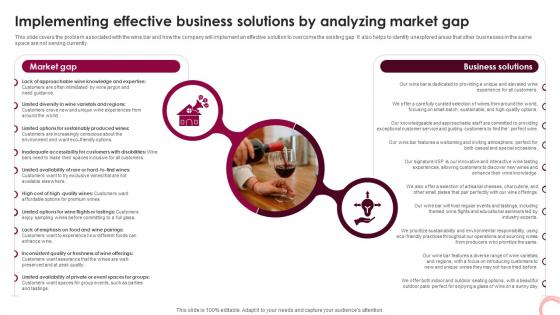 Wine Lounge Business Plan Implementing Effective Business Solutions By Analyzing Market BP SS V Wine Lounge Business Plan Implementing Effective Business Solutions By Analyzing Market BP SS V
