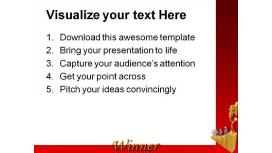 Winner01 Competition PowerPoint Templates And PowerPoint Backgrounds 0711