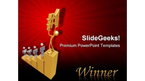 Winner01 Competition PowerPoint Templates And PowerPoint Backgrounds 0711