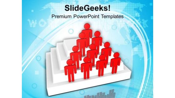 Winner And Lead The Group PowerPoint Templates Ppt Backgrounds For Slides 0513