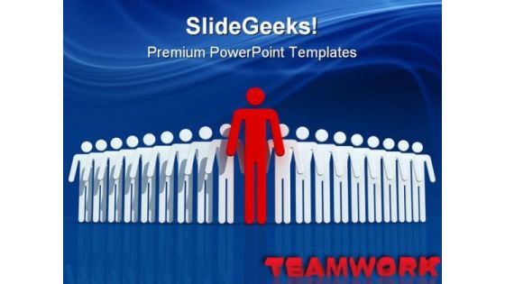 Winner Team Leadership PowerPoint Templates And PowerPoint Backgrounds 0811