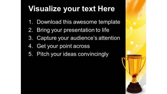 Winner Trophy Success PowerPoint Templates And PowerPoint Themes 0712