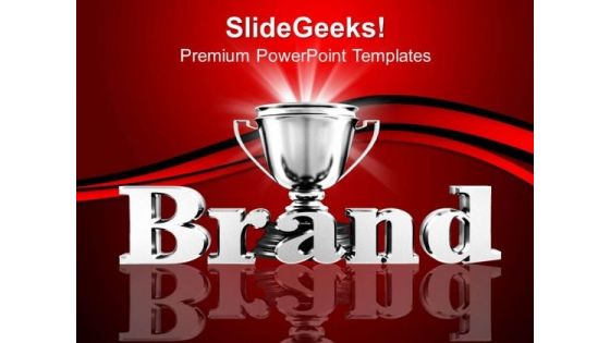 Winners Trophy Success PowerPoint Templates And PowerPoint Themes 0812