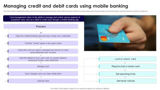 Wireless Banking To Improve Managing Credit And Debit Cards Using Mobile Fin SS V