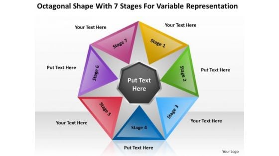 With 7 Stages For Variable Representation Entertainment Business Plan PowerPoint Slides