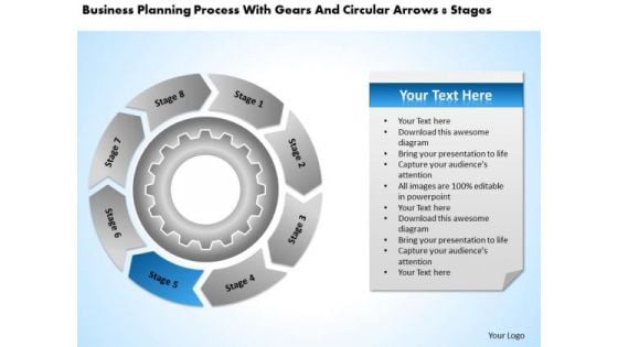 With Gears And Circular Arrows 8 Stages Convenience Store Business Plan PowerPoint Slides With Gears And Circular Arrows 8 Stages Convenience Store Business Plan PowerPoint Slides