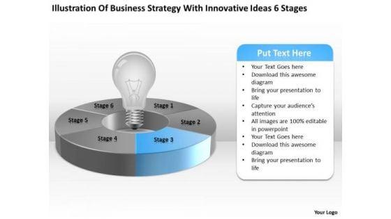 With Innovative Ideas 6 Stages Ppt 4 Tips For Writing Business Plan PowerPoint Templates