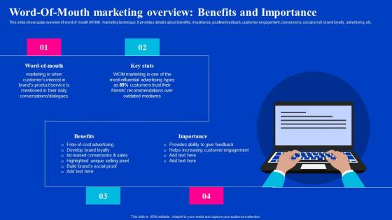 Word Of Mouth Marketing Overview Benefits And Importance Viral Video Outreach Plan Download Pdf Word Of Mouth Marketing Overview Benefits And Importance Viral Video Outreach Plan Download Pdf