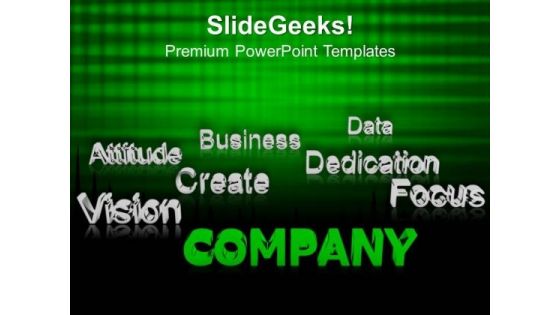 Words To Define A Company Business PowerPoint Templates And PowerPoint Themes 0812