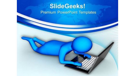 Working Online For Uplfitment Of Business PowerPoint Templates Ppt Backgrounds For Slides 0713