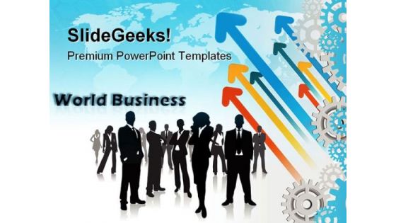 World Business Global PowerPoint Templates And PowerPoint Backgrounds 0611