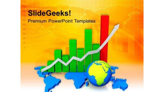 World Business Growth Graph PowerPoint Templates Ppt Backgrounds For Slides 0413