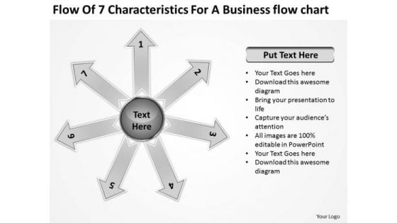 World Business PowerPoint Templates Chart Circular Flow Spoke Network Slides