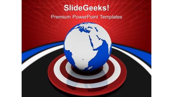 World Business Target Globe PowerPoint Templates And PowerPoint Themes 0712 World Business Target Globe PowerPoint Templates And PowerPoint Themes 0712
