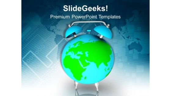 World Clock Time Concept PowerPoint Templates Ppt Backgrounds For Slides 0413 World Clock Time Concept PowerPoint Templates Ppt Backgrounds For Slides 0413