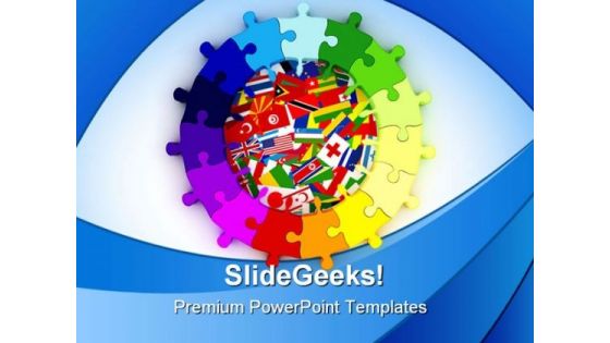 World Diversity Global PowerPoint Templates And PowerPoint Backgrounds 0311