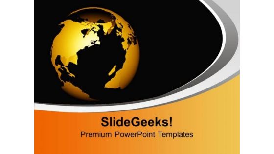 World Globe Business PowerPoint Templates Ppt Backgrounds For Slides 0313