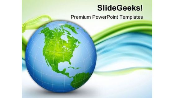 World Globe Geographical PowerPoint Templates And PowerPoint Backgrounds 0611