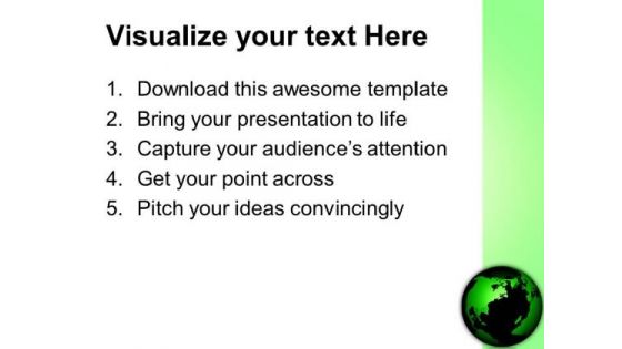 World Globe PowerPoint Templates And PowerPoint Themes 1112