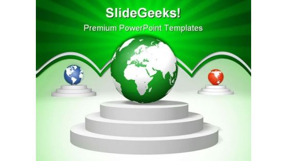 World Globes Abstract PowerPoint Templates And PowerPoint Backgrounds 0311