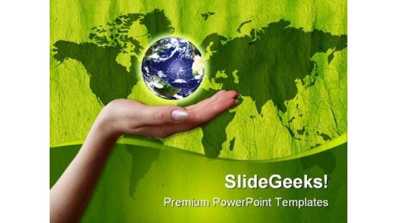 World In Hand01 Global PowerPoint Templates And PowerPoint Backgrounds 0311