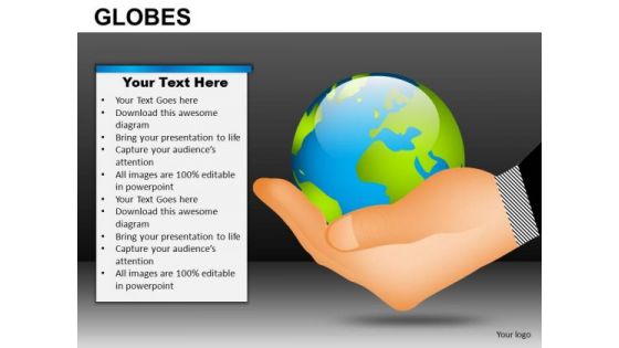 World In Hand PowerPoint Slides Ppt Graphics