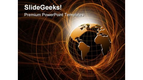 World Map Globe PowerPoint Templates And PowerPoint Backgrounds 0311 World Map Globe PowerPoint Templates And PowerPoint Backgrounds 0311