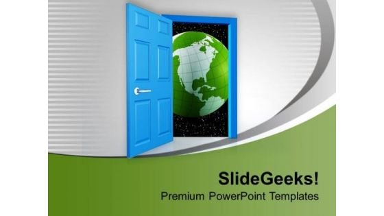 World Of Opportunities PowerPoint Templates Ppt Backgrounds For Slides 0713