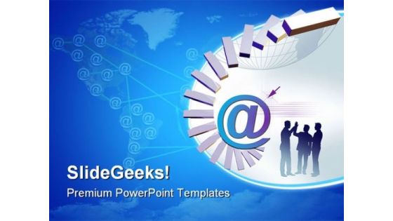 World Of Web Internet PowerPoint Themes And PowerPoint Slides 0811