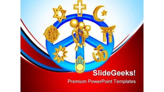 World Religions Family PowerPoint Templates And PowerPoint Backgrounds 0811