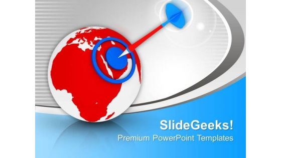 World Target Achieved Success Business PowerPoint Templates Ppt Backgrounds For Slides 0313 World Target Achieved Success Business PowerPoint Templates Ppt Backgrounds For Slides 0313