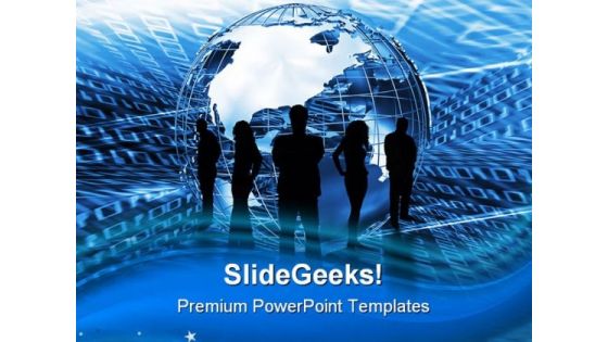 World Trading Business PowerPoint Templates And PowerPoint Backgrounds 0711